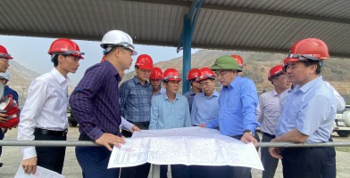 Phó TGĐ Tập đoàn Vũ Anh Tuấn kiểm tra công tác PCTT và môi trường các đơn vị sản xuất khoáng sản tại Lào Cai Thứ Năm, ngày 23/03/2023