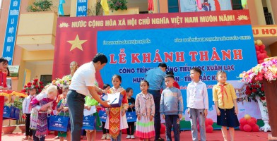 Khánh thành trường tiểu học Xuân Lạc, huyện Chợ Đồn, tỉnh Bắc Kạn