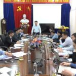 Phó Tổng giám đốc Tập đoàn Nguyễn Tiến Mạnh làm việc với Công ty CP Kim loại màu Thái Nguyên