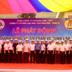 Phát động tháng hành động về ATVSLĐ và tháng công nhân năm 2023 tại Công ty CP Kim loại màu Thái Nguyên – VIMICO