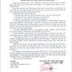 Thông báo tổ chức chào giá rộng rãi mua sắm vật tư phục vụ sửa chữa 6 tháng cuối năm 2025 tại nhà máy 1