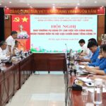 Ban Thường vụ Đảng ủy Tổng công ty Khoáng sản TKV-CTCP làm việc với các tổ chức chính trị – xã hội